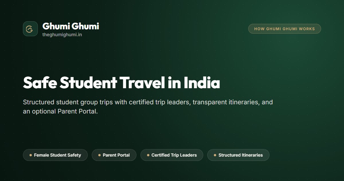 Safe student travel — here's how we make it work